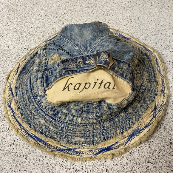 Kapital Kountry Denim Bucket Hat 